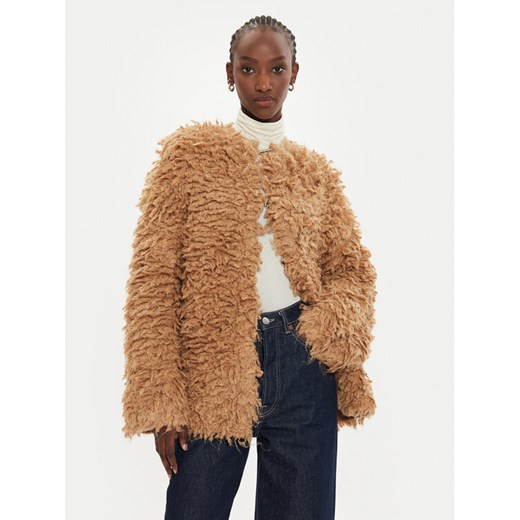 Pinko Kardigan Filante Cappoto 103928 A22B Brązowy Regular Fit ze sklepu MODIVO w kategorii Swetry damskie - zdjęcie 182739777