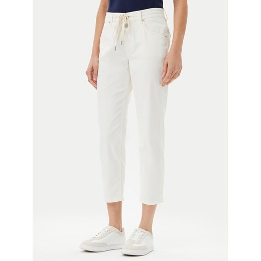 Marc O'Polo Spodnie materiałowe 503 0089 11055 Beżowy Boyfriend Fit ze sklepu MODIVO w kategorii Spodnie damskie - zdjęcie 182739787