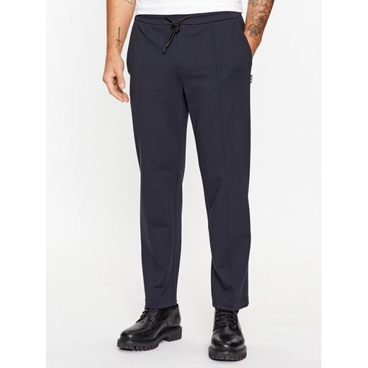 Only & Sons Spodnie materiałowe 22026131 Granatowy Tapered Fit ze sklepu MODIVO w kategorii Spodnie męskie - zdjęcie 182739825