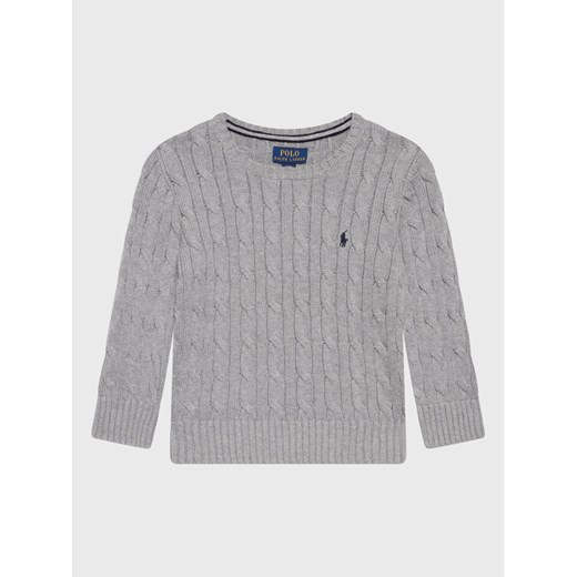 Polo Ralph Lauren Sweter 323702674041 Szary Regular Fit Polo Ralph Lauren S MODIVO