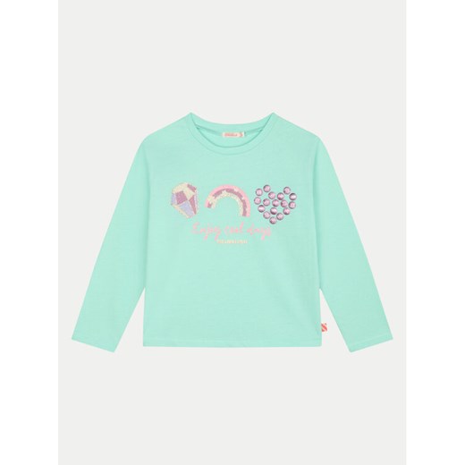 Billieblush Bluzka U20557 Zielony Regular Fit ze sklepu MODIVO w kategorii Bluzki dziewczęce - zdjęcie 182739847