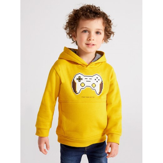 Mayoral Bluza 4456 Żółty Regular Fit ze sklepu MODIVO w kategorii Bluzy chłopięce - zdjęcie 182739898