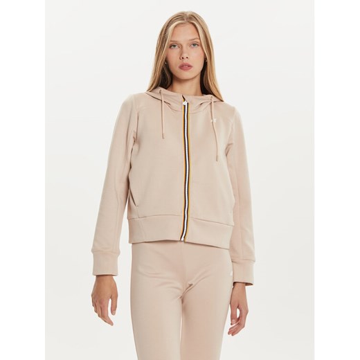 K-Way Bluza Divine K2132CW Różowy Regular Fit ze sklepu MODIVO w kategorii Bluzy damskie - zdjęcie 182739997