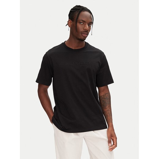 Jack&Jones T-Shirt Recharge 12273070 Czarny Relaxed Fit ze sklepu MODIVO w kategorii T-shirty męskie - zdjęcie 182740009