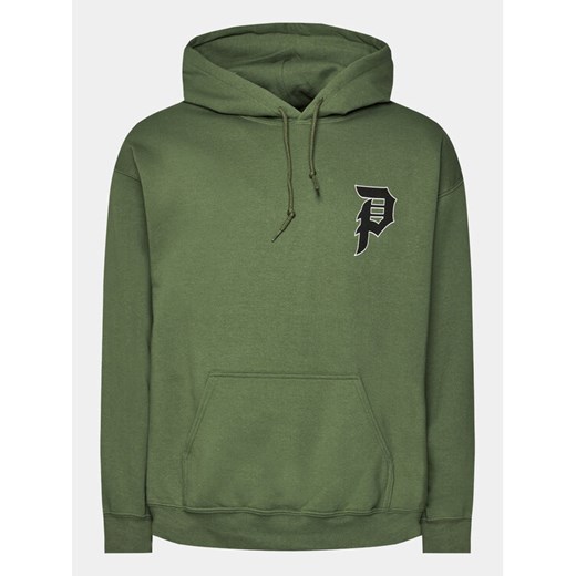 Primitive Bluza Tangle PAPFA2311 Zielony Regular Fit ze sklepu MODIVO w kategorii Bluzy męskie - zdjęcie 182740087