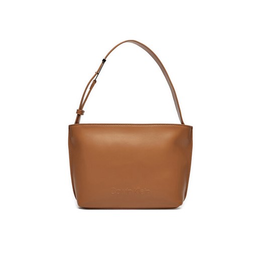 Calvin Klein Torebka K60K612551 Brązowy ze sklepu MODIVO w kategorii Torebki damskie - zdjęcie 182740217