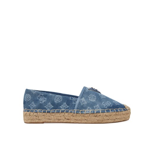 Guess Espadryle FLJDNN DEN14 Niebieski ze sklepu MODIVO w kategorii Espadryle damskie - zdjęcie 182740229