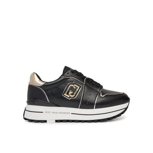 Liu Jo Sneakersy Maxi Wonder 85 BA5029 PX179 Czarny ze sklepu MODIVO w kategorii Buty sportowe damskie - zdjęcie 182740348