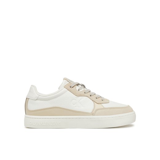 Calvin Klein Jeans Sneakersy Classic Cupsole Mg Wmm YM0YM01153 Biały ze sklepu MODIVO w kategorii Buty sportowe męskie - zdjęcie 182740417