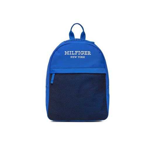 Tommy Hilfiger Plecak Monotype AU0AU01837 Niebieski ze sklepu MODIVO w kategorii Plecaki dla dzieci - zdjęcie 182740427