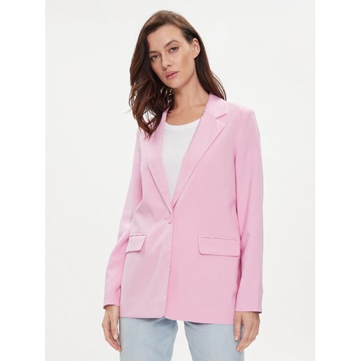 Vero Moda Marynarka Carmen 10287190 Różowy Boxy Fit ze sklepu MODIVO w kategorii Marynarki damskie - zdjęcie 182740517