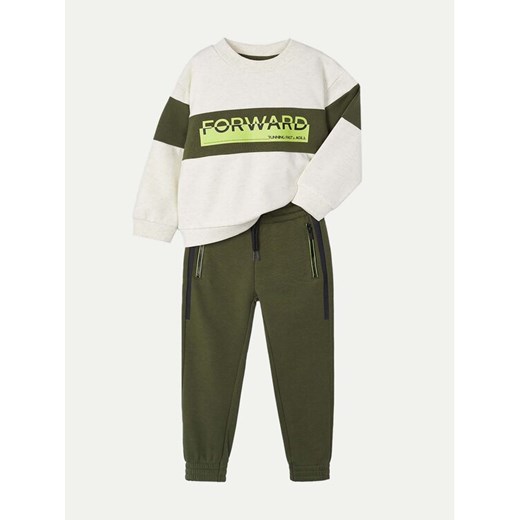 Mayoral Dres 4885 Zielony Regular Fit ze sklepu MODIVO w kategorii Dresy chłopięce - zdjęcie 182740529