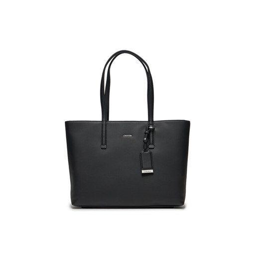 Calvin Klein Torebka Ck Must Shopper Md K60K610736 Czarny ze sklepu MODIVO w kategorii Torby Shopper bag - zdjęcie 182740559