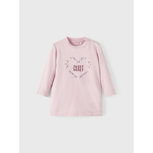 NAME IT Bluzka 13206931 Różowy Regular Fit ze sklepu MODIVO w kategorii Kaftaniki i bluzki - zdjęcie 182740588