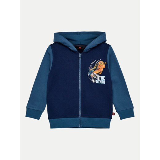 LEGO Bluza LWSCOUT 12011305 Granatowy Regular Fit ze sklepu MODIVO w kategorii Bluzy chłopięce - zdjęcie 182740706