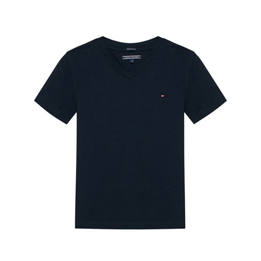 Tommy Hilfiger T-Shirt KB0KB04142 D Granatowy Regular Fit ze sklepu MODIVO w kategorii T-shirty chłopięce - zdjęcie 182740709