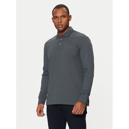 Tom Tailor Polo 1043998 Szary Regular Fit ze sklepu MODIVO w kategorii T-shirty męskie - zdjęcie 182740717