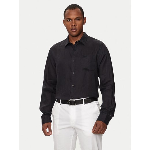 Guess Koszula M2YH44 WERX0 Czarny Regular Fit ze sklepu MODIVO w kategorii Koszule męskie - zdjęcie 182740739