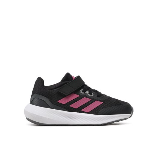 adidas Sneakersy Runfalcon 3.0 Sport Running Elastic Lace Top Strap Shoes HP5875 Czarny ze sklepu MODIVO w kategorii Buty sportowe dziecięce - zdjęcie 182740748