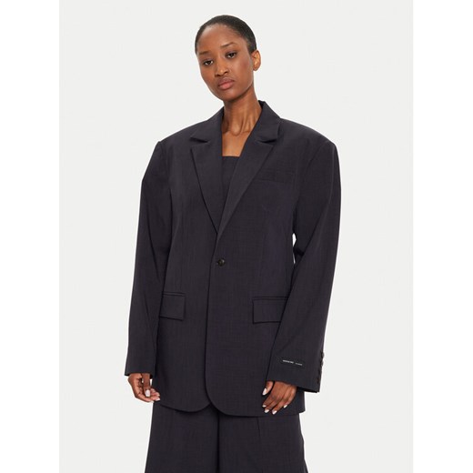 Herskind Marynarka Yago 5253519 Granatowy Oversize ze sklepu MODIVO w kategorii Marynarki damskie - zdjęcie 182740889