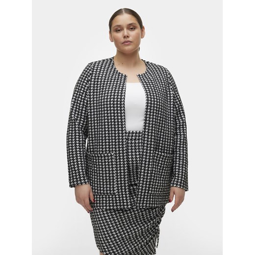 Vero Moda Curve Marynarka Bena 10302003 Czarny Regular Fit ze sklepu MODIVO w kategorii Marynarki damskie - zdjęcie 182740899