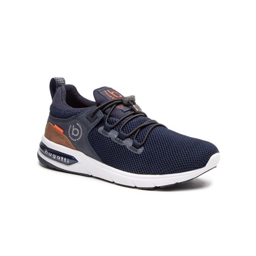 Bugatti Sneakersy 342-65860-6900-4100 Granatowy ze sklepu MODIVO w kategorii Buty sportowe męskie - zdjęcie 182740906