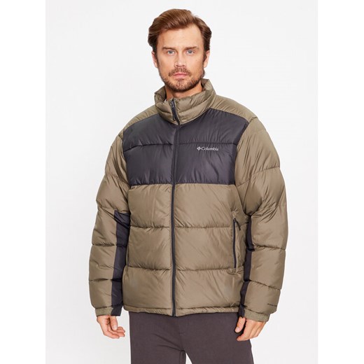 Columbia Kurtka zimowa Pike Lake™ II Jacket Khaki Regular Fit ze sklepu MODIVO w kategorii Kurtki męskie - zdjęcie 182740976