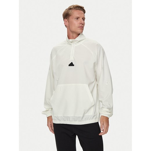 adidas Bluza Embroidery IP3799 Biały Regular Fit ze sklepu MODIVO w kategorii Bluzy męskie - zdjęcie 182740988