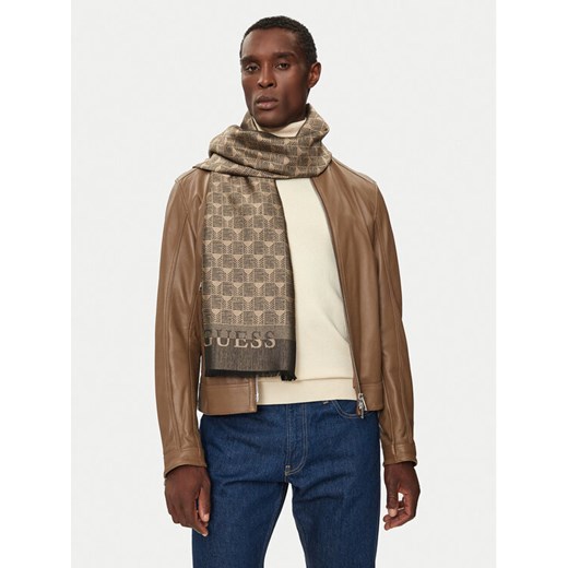 Guess Szalik AM9437 POL03 Beżowy ze sklepu MODIVO w kategorii Szaliki męskie - zdjęcie 182741005