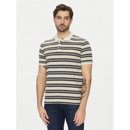 Marc O'Polo Polo 522 2068 53040 Beżowy Regular Fit ze sklepu MODIVO w kategorii T-shirty męskie - zdjęcie 182741159