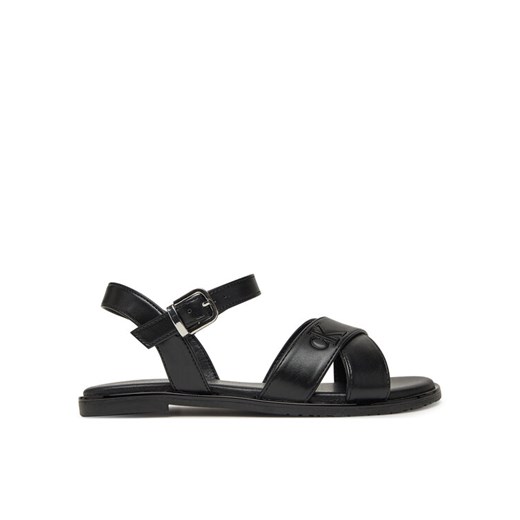 Calvin Klein Jeans Sandały V3A2-82041-1013 S Czarny ze sklepu MODIVO w kategorii Sandały dziecięce - zdjęcie 182741189
