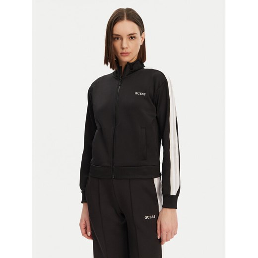 Guess Bluza V5GQ18 KCRU2 Czarny Regular Fit ze sklepu MODIVO w kategorii Bluzy damskie - zdjęcie 182741417
