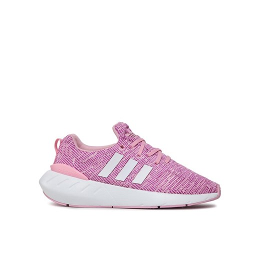 adidas Sneakersy Swift Run 22 J GW8177 Różowy ze sklepu MODIVO w kategorii Buty sportowe dziecięce - zdjęcie 182741488