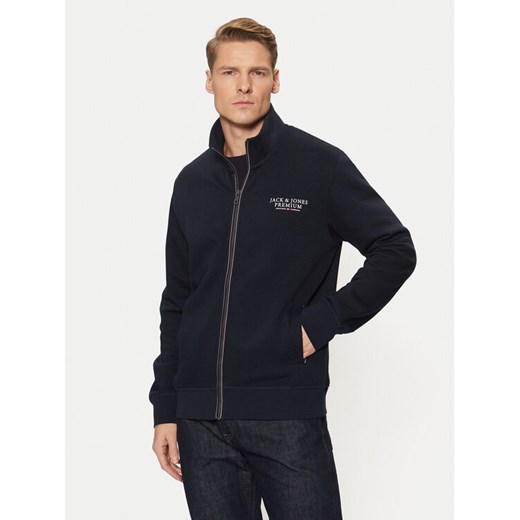 Jack&Jones Bluza Bluarchie 12228676 Granatowy Regular Fit ze sklepu MODIVO w kategorii Bluzy męskie - zdjęcie 182741676