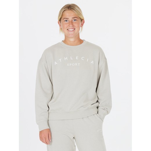 Athlecia Bluza Asport W Crew Neck EA233346  Beżowy Regular Fit ze sklepu MODIVO w kategorii Bluzy damskie - zdjęcie 182741735