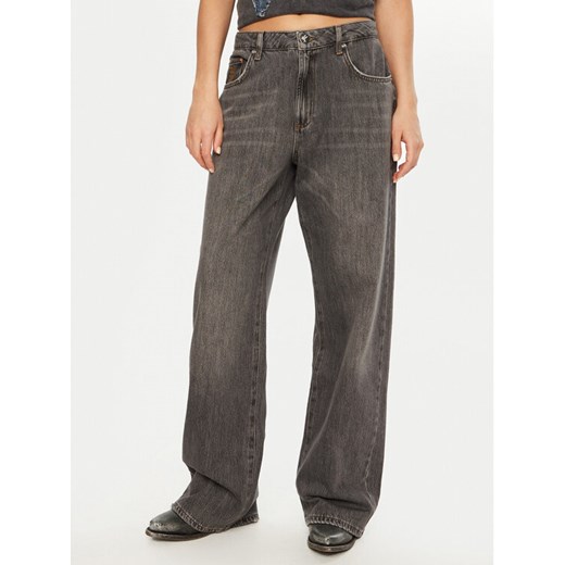 One Teaspoon Jeansy Jackson 26846 Szary Baggy Fit ze sklepu MODIVO w kategorii Jeansy damskie - zdjęcie 182741757