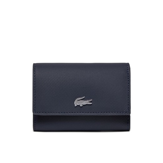 Lacoste Duży Portfel Damski NF4190AA Granatowy ze sklepu MODIVO w kategorii Portfele damskie - zdjęcie 182741915