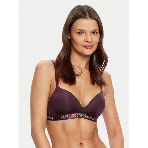 Emporio Armani Underwear Biustonosz braletka 164883 4F235 05093 Fioletowy ze sklepu MODIVO w kategorii Biustonosze - zdjęcie 182741978