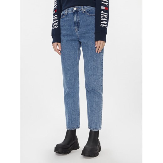 Tommy Jeans Jeansy Julie DW0DW17491 Niebieski Straight Fit ze sklepu MODIVO w kategorii Jeansy damskie - zdjęcie 182742055