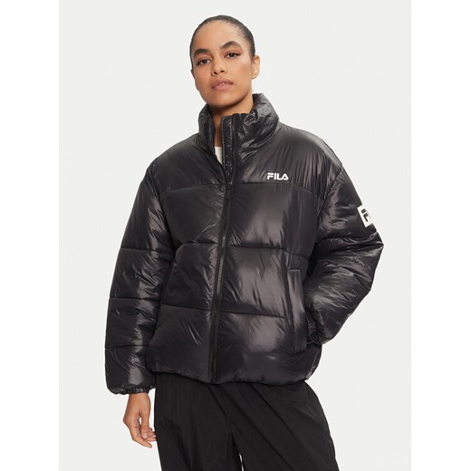 Fila Kurtka zimowa FAW0904 Czarny Regular Fit ze sklepu MODIVO w kategorii Kurtki damskie - zdjęcie 182742078