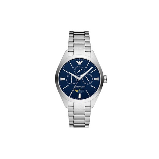 Emporio Armani Zegarek Claudio AR11553 Srebrny ze sklepu MODIVO w kategorii Zegarki - zdjęcie 182742087