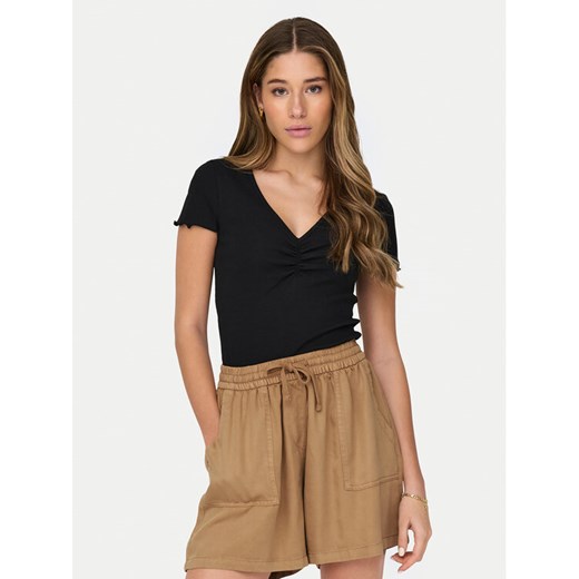 ONLY T-Shirt Betty 15311919 Czarny Regular Fit ze sklepu MODIVO w kategorii Bluzki damskie - zdjęcie 182742107