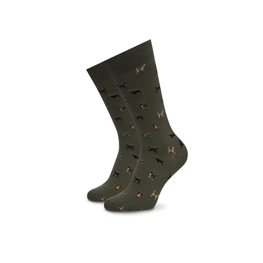 Barbour Skarpety Wysokie Męskie Mavin Dog MSO0068OL54 Zielony ze sklepu MODIVO w kategorii Skarpetki męskie - zdjęcie 182742155