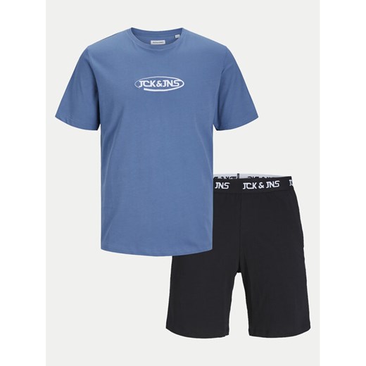 Jack&Jones Junior Komplet t-shirt i szorty sportowe Oliver 12257172 Niebieski Jack&jones Junior 152 MODIVO