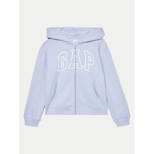 Gap Bluza 486553-01 Fioletowy Regular Fit ze sklepu MODIVO w kategorii Bluzy chłopięce - zdjęcie 182742195