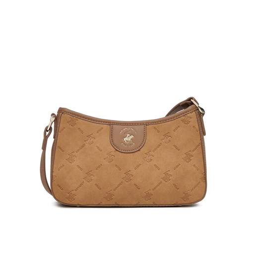 Beverly Hills Polo Club Torebka BHPC-L-001-07 Brązowy ze sklepu MODIVO w kategorii Listonoszki - zdjęcie 182742215