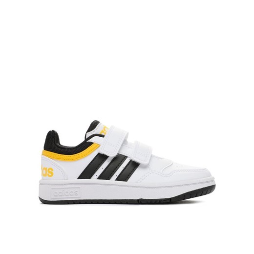 adidas Sneakersy Hoops Lifestyle IF5316 Biały ze sklepu MODIVO w kategorii Buty sportowe dziecięce - zdjęcie 182742227
