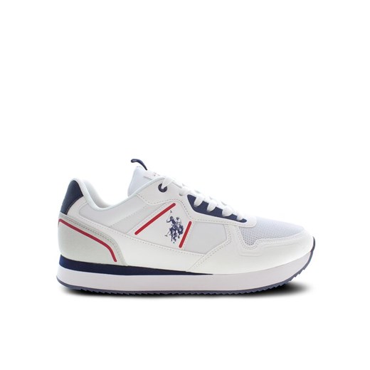 U.S. Polo Assn. Sneakersy Nobil NOBIL004C Biały ze sklepu MODIVO w kategorii Buty sportowe męskie - zdjęcie 182742327