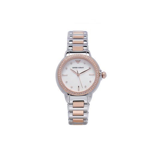 Emporio Armani Zegarek Mia AR11569 Srebrny ze sklepu MODIVO w kategorii Zegarki - zdjęcie 182742349