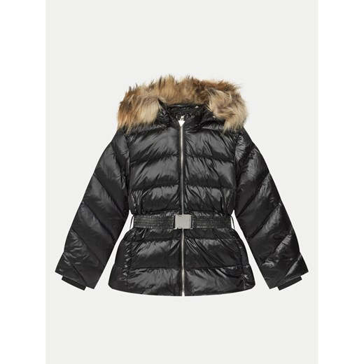 Guess Kurtka puchowa J4BL01 WGL50 Czarny Regular Fit ze sklepu MODIVO w kategorii Kurtki dziewczęce - zdjęcie 182742399